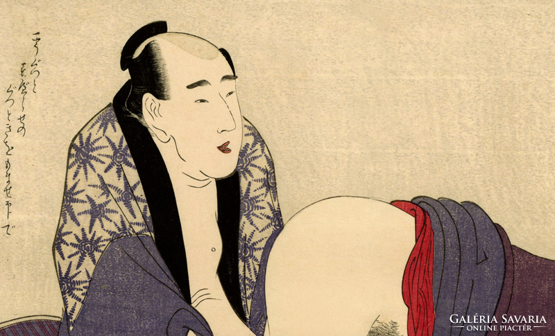 ​Kitagawa Utamaro - erotikus SHUNGÁK, 1799.