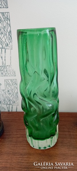 Czech glass vase by Pável hlava