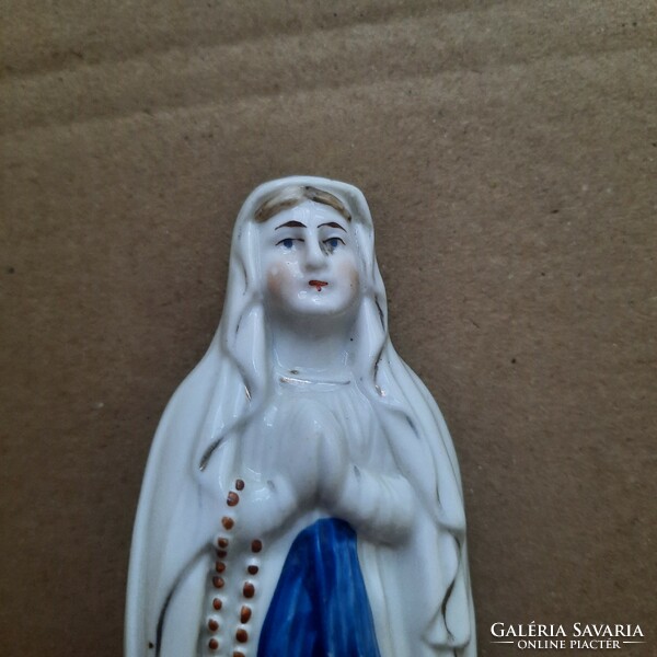 Notre dame de lourdes / Our Lady of Lourdes / porcelain statue favor object