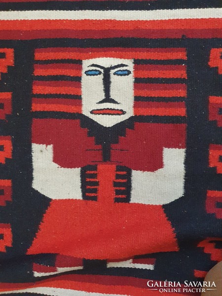 Mexican Indian wool rug