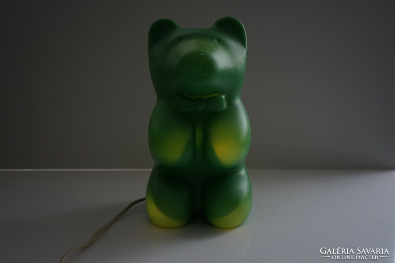 Retro meltzer und koervers gummy bear lamp / haribo bear / retro old German