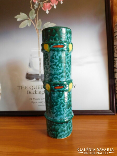 Judit Bártfay ceramic industrial artist vase 29.5 Cm