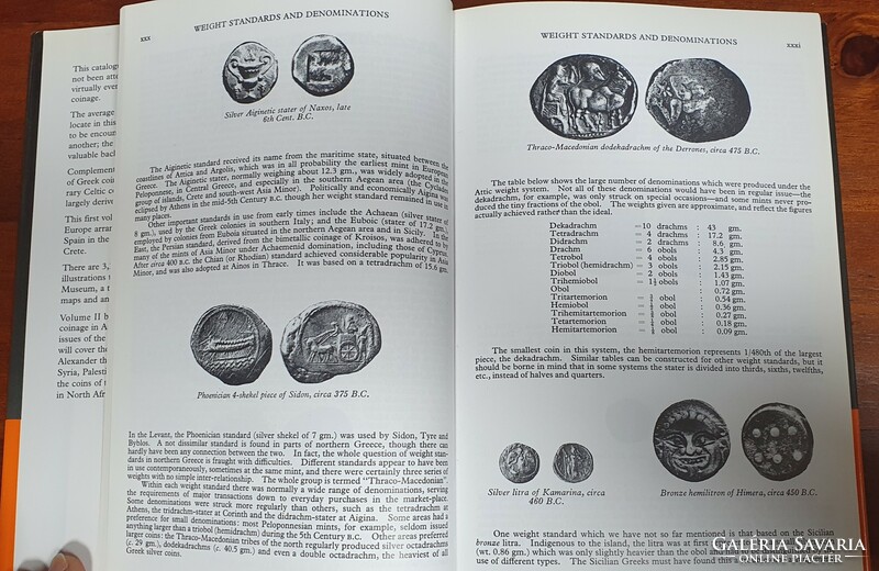 Greek coins and their value. Sear i. Professional book.