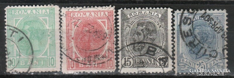 Románia 0967  Mi 113-116      13,00 Euró