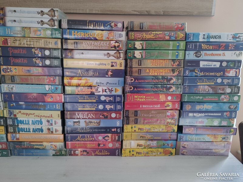 Disney and other vhs tapes - ask before buying