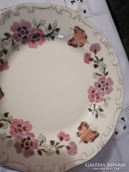 Zsolnay butterfly 18-piece plate set