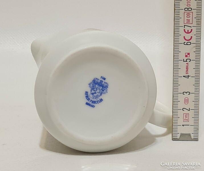 Alföldi "MŐ" Munkásőrség jelzett porcelán tejszín kiöntő (2987)