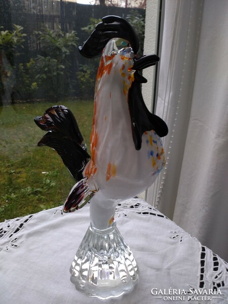 A giant Murano rooster from the 90s!