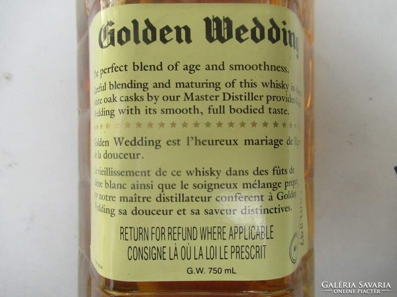 Whisky Golden Wedding