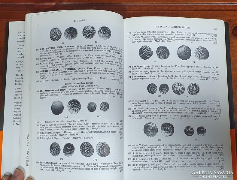 Greek coins and their value. Sear i. Professional book.