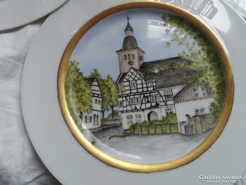 Egyedi hutschenreuther porcelán tálak 3 db