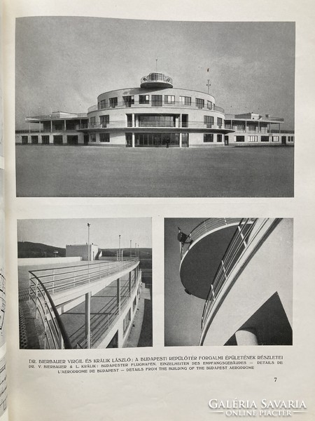 New Hungarian architectural art. II. Vol., 1938 - Kozma, Irsy, Málna with Bauhaus buildings