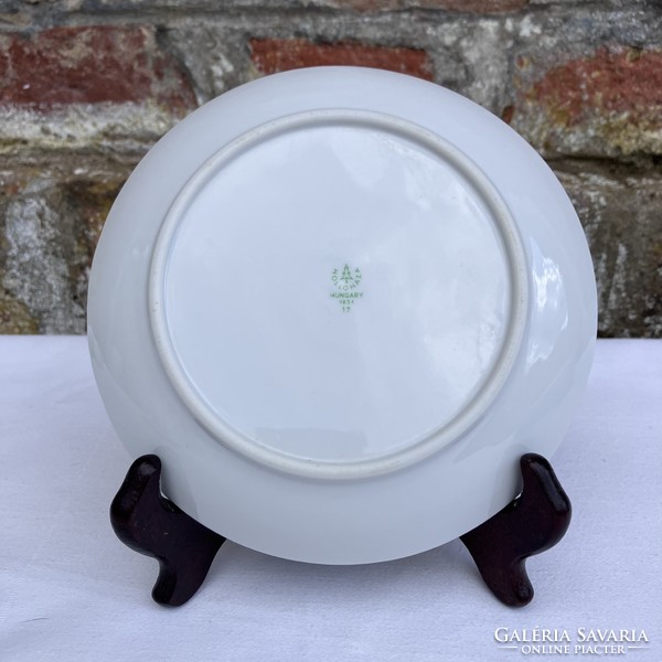Hollóházi message scene - porcelain small plate with fairy tale pattern - children's plate - ovis plate
