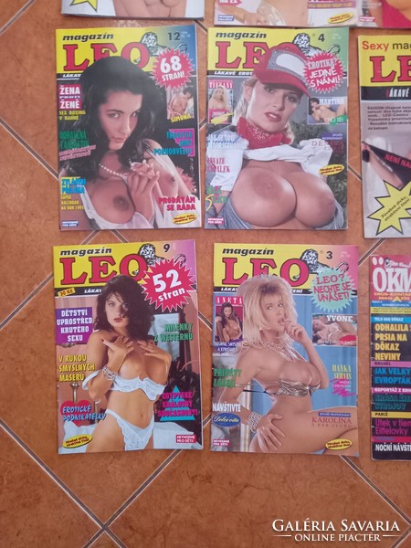 12 db Erotikus magazin !