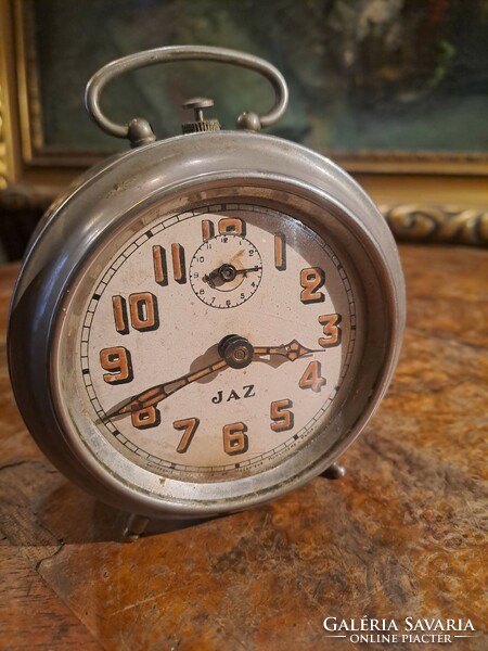 Original French jazz alarm clock circa 1920