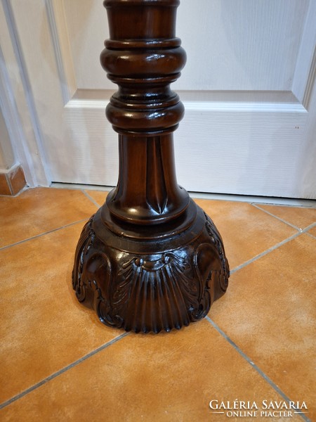 Barokk posztamens szobortartó