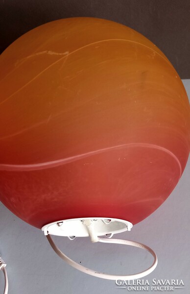 Huge glass sphere table lamp negotiable design