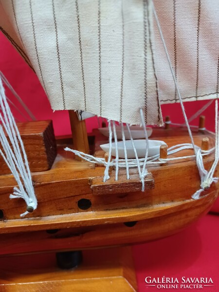 Vitorlás hajó modell/makett