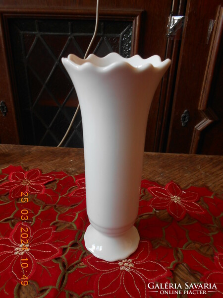 White vase by Zsolnay