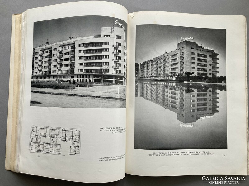 New Hungarian architectural art. II. Vol., 1938 - Kozma, Irsy, Málna with Bauhaus buildings