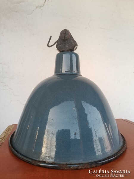 Industrial enamel hall lamp is rare!!! Manfred Weiss!!!