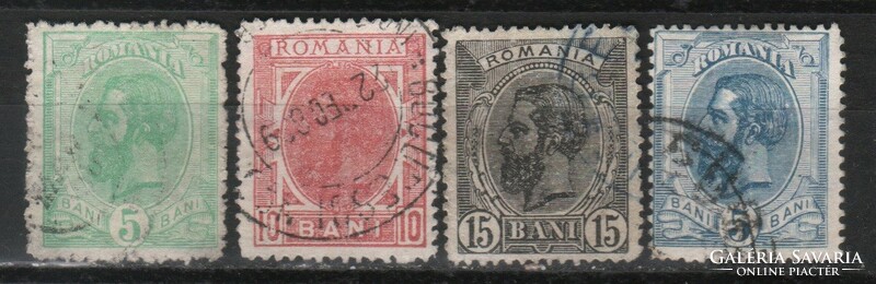 Romania 0968 mi 113-116 EUR 13.00