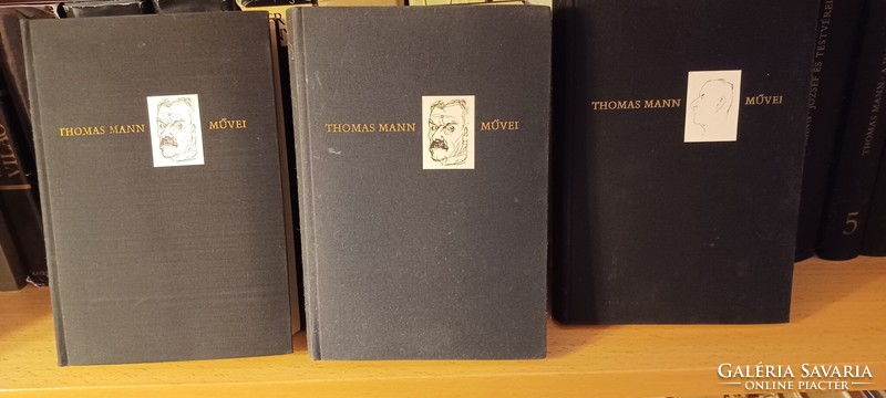 Thomas Mann művei 8+1 db