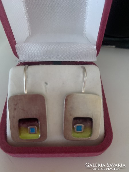 Silver earrings-joid'art-barcelona