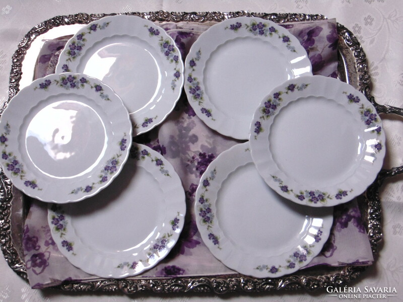Eschenbach Bavarian cake and sandwich plate for 6 people