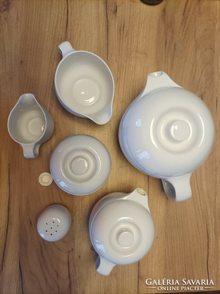 Alföldi porcelain, saturn set of 6 pieces
