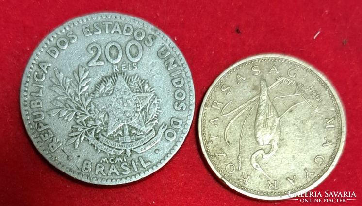 1901 - MCMI Brazília 200 Reis (1607)