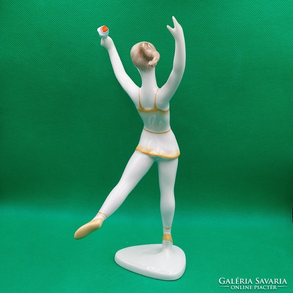 Béla Balogh hólloháza ballet dancer porcelain figure