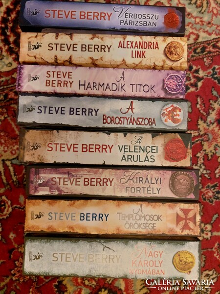 Dedicated! Steve berry novels 8 pieces together!
