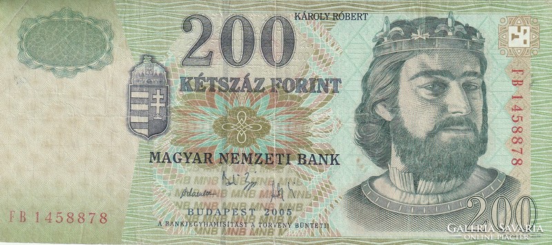 200 forint (2005) FC széria