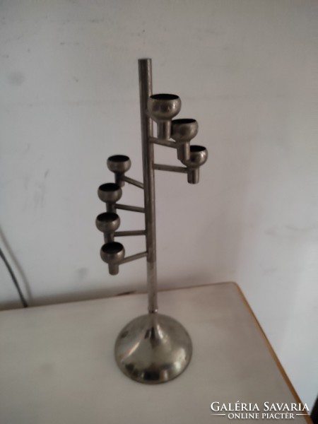 László 7-branch candle holder with bath