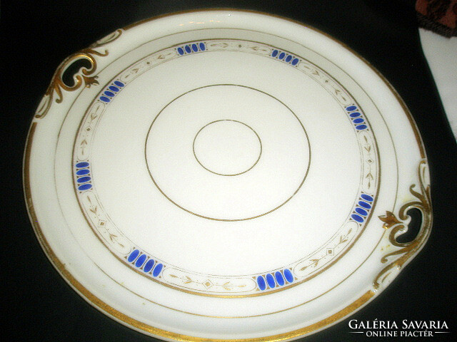 1880 Pirkenhammer cartilage. Tray cake plate - 40 cm - art&decoration