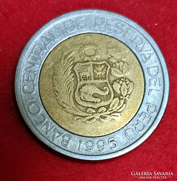 1995.  PERU 5 SOLES bimetàl (1601)