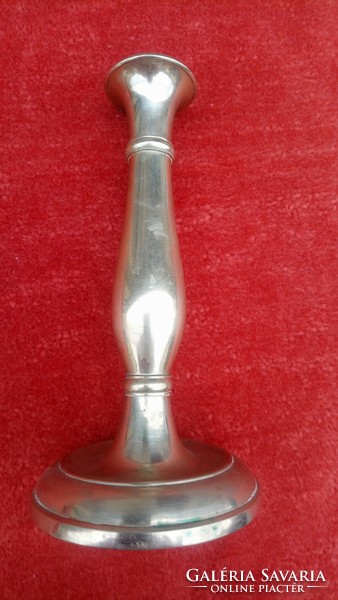 Antique berndorf alpaca candle holder beautifully cleaned marked