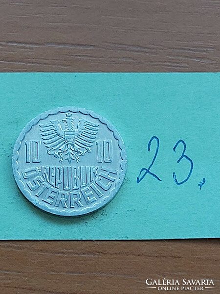 Austria 10 groschen 1995 alu. 23