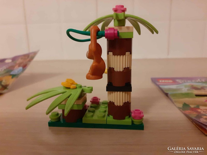 Lego friends 41045 orangutan's banana tree - complete, used, repackaged