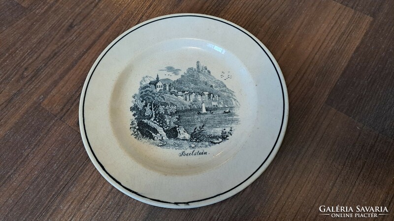 Antique plate 14 cm.