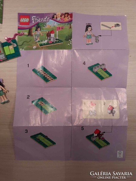 Lego friends 30203 minigolf polybag - complete - used, repackaged