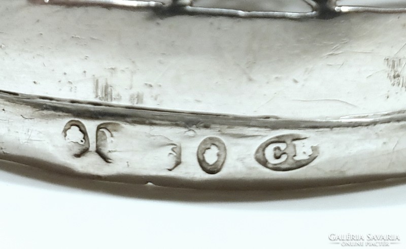 Sterling ezüst cukorszóró, só- borsszóró 1836-ból