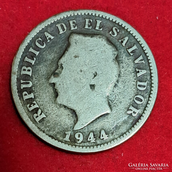 1944. El Salvador 5 centavos (1609)