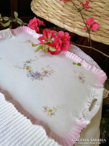 Porcelain serving tray