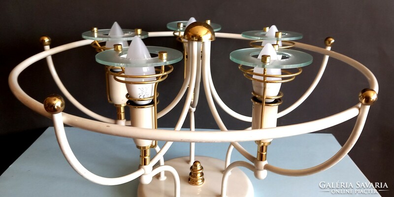 Vintage 5-bulb memphis ceiling lamp, negotiable design