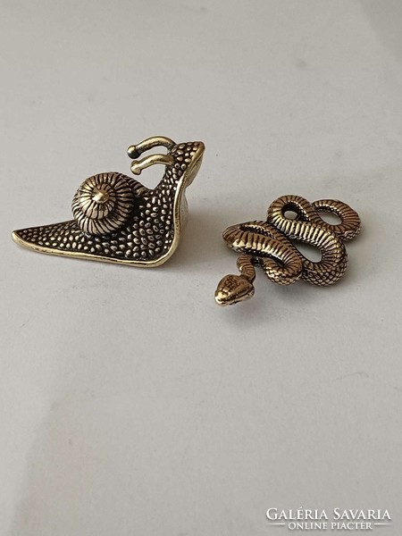 Copper snake and copper snail
