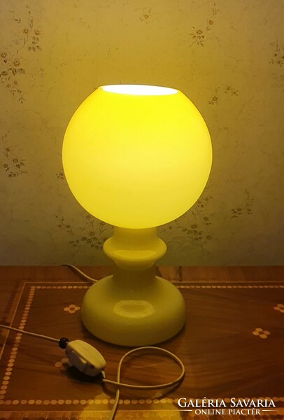 Retro glass lamp 1977