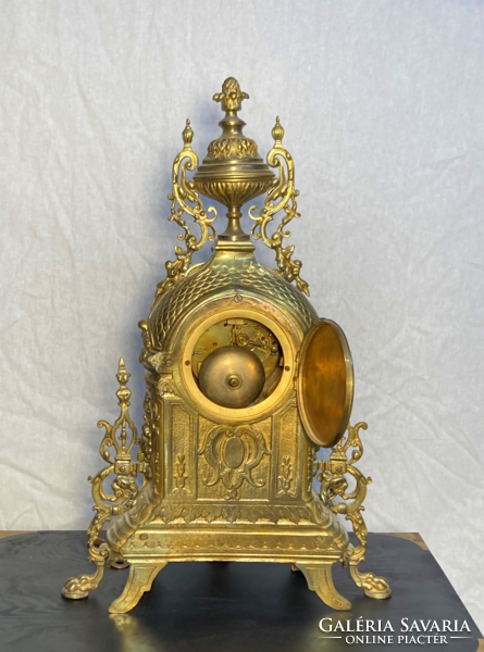 Rococo French mantel clock
