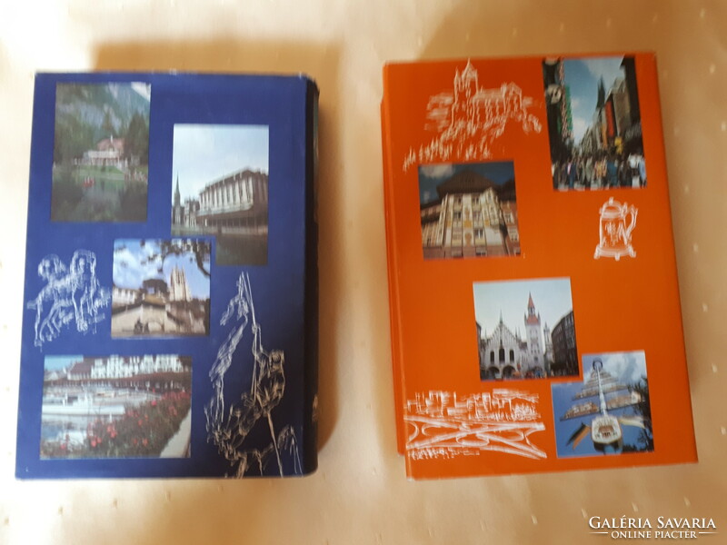 Panorama guidebooks, Swiss, German federal public company, HUF 800/pc
